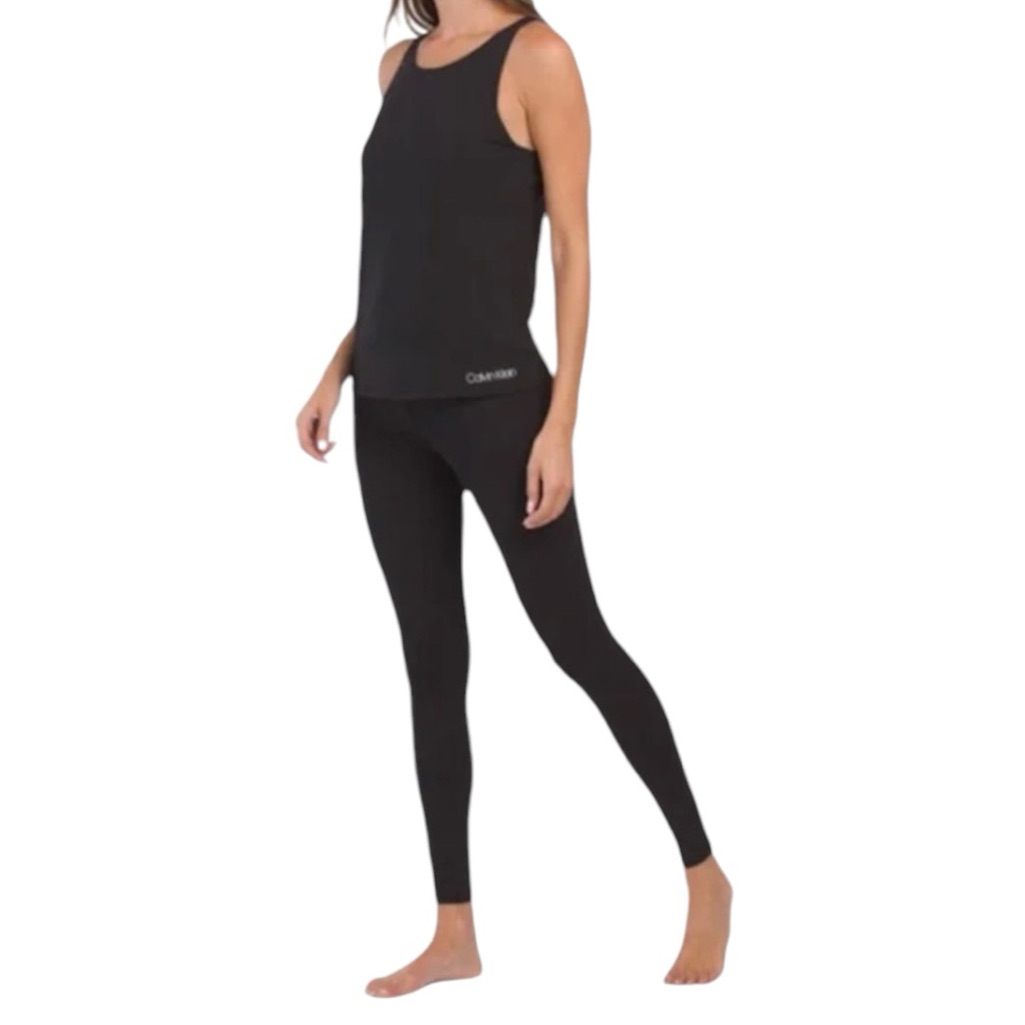 Calvin Klein Comfort Tank Top Leggings Sleepwear Lounge Set Navy Small S New